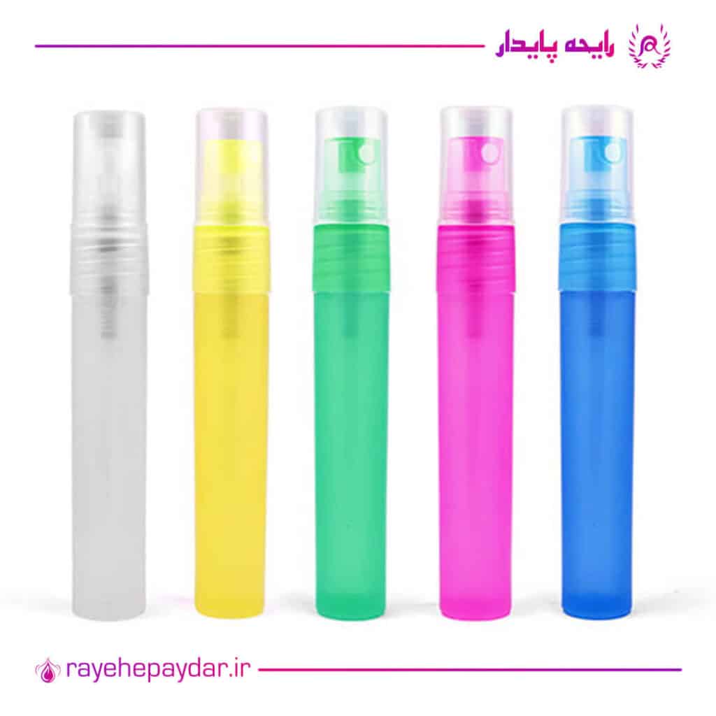 ظرف پلاستیکی مدل رز اسپری عطر